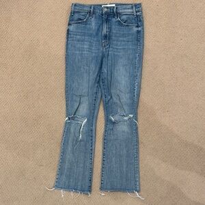Mother The Hustler Ankle Fray Jeans